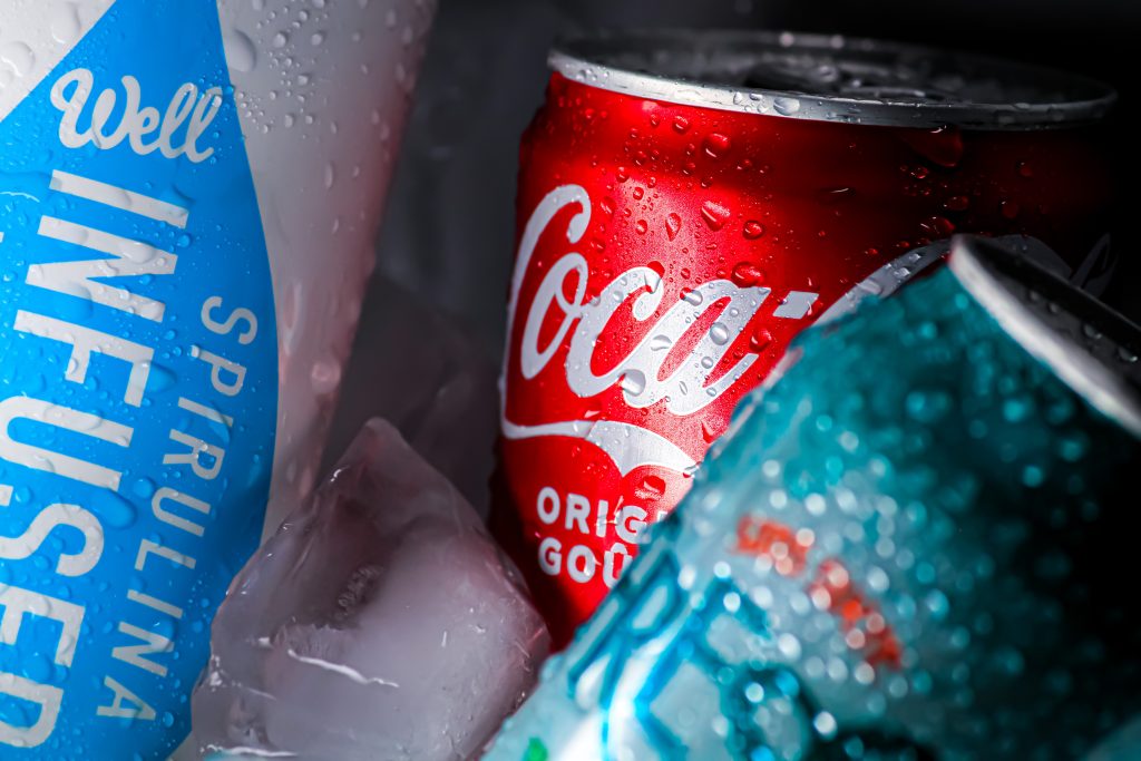 Blikjes drinken